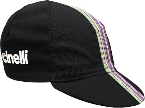 Cinelli Ciao Cycling Cap, One Size, Black