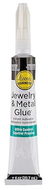 All-Purpose Metal Glue – Premium Adhesive for Crafts, Jewelry, and Household Repairs – Jewelry Glue 0.7 Oz. (1 Bottle)