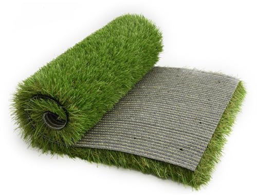 WERKA PRO Gazon Artificiel 4cm 100% Recyclable en Rouleau 180cm de Large 1,8 x 3 m (env. 5,4m²)