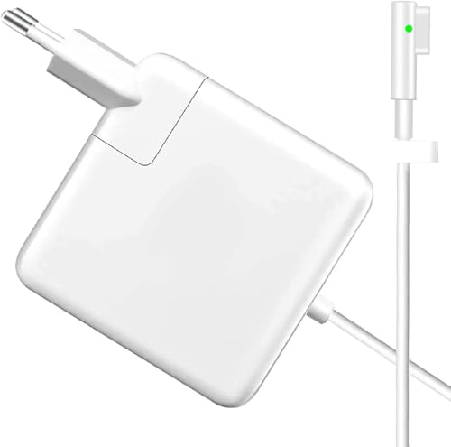 Replacement MacBook Pro Ladegerät,60W Mags 1 L-Tip Netzteil für MacBook Air, MacBook Pro Ladekabel 11Zoll 13Zoll 2008 2009 2010 2011 bis Mitte 2012,Modell A1278 A1181 A1184 A1344 A1330 A1342