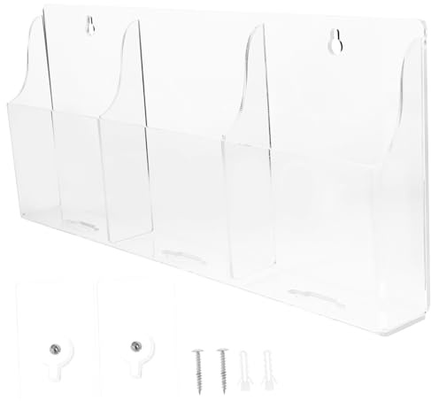 Cabilock Tv Air-conditioners Remote Storage Box Wall Mount Phone Holder Home Decor Storage Rack