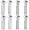 8 Pcs Solid Round Head Aluminium Rivets & Countersunk Solid Rivets 50x6mm Silver - Heavy Duty Rivets for Shovel,Spade,Fork,Rake,Hoe Handle Repair,Garden Tools,Lawnmower,Industrial Household Fasteners