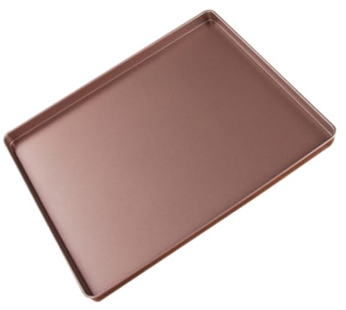 FUNNETOYU Non-Stick Bread Pan with Rounded Corners Cake Baking Tray for Roasting Chicken Meat Vegetables Oven Safe and Easy to Clean