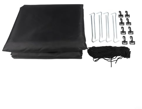 Oniissy Oval Pool Cover for Above Ground Pools with Accessories, Weather Resistant Waterproof Protection, Compatible with 9x18ft to 18x33ft Oval Swimming Pools(9 * 18ft(274 * 549cm))