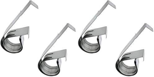 cyclingcolors 2X CLIP A RESSORT EASY POUR PLINTHE EPAISSEUR 15MM A 22MM MEUBLE SOL CUISINE SALLE DE BAIN VASQUE (Lot de 2)