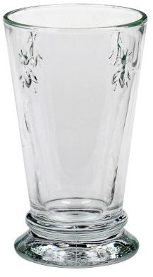 LA ROCHERE BEE FBA_43606701 Grand gobelet en verre, 10 oz, paquet de 6