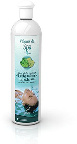 Camylle - Hot Tub Fragrance Eucalyptus/mint - Fragrances made from 100% Pure and Natural Essential Oils for Spas or Jacuzzis - Refreshing with fresh stimulating aromas - 500ml
