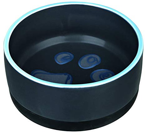 Trixie Ciotola in Ceramica con Fondo in Gomma per Cani, 0,4 Litri, Confezione da 1