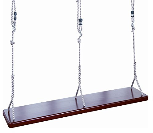 Loggyland Doppelschaukel Hochzeitsschaukel Schaukelsitz Schaukelbrett Kinderschaukel Erwachsene verstellbar Max 200 kg