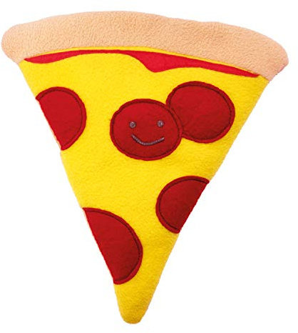 GAMAGO Pizza Heating Pad & Pillow Huggable, Microwavable Heat Pad for Cramps, Aches & Anxiety Relief, This Adorably Cute Heat Pack is Stuffed with Eco-Friendly Buckwheat & Dried Lavender, 11