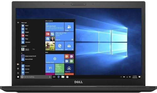 Dell Latitude 7480 14 Business Laptop, FHD(1920x1080), Intel Core i5-6300U 2.40-3.0GHZ, 16GB DDR4 RAM, 256GB Solid State Drive, Windows 11 Pro (Renewed)