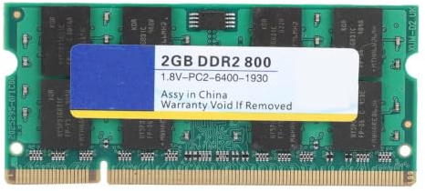 Beufee RAM DDR2, Modulo di Memoria per Laptop Memoria per Laptop RAM 8G DDR RAM Memoria DDR Xiede DDR 800 MHz DDR 2G 1.8 V 200 Pin