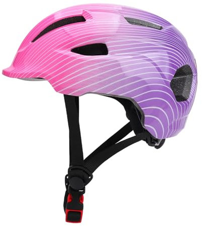 YOOXARMOR Fahrradhelm Kinder, Verstellbar Skaterhelm Reithelm Kinderhelm für 3-5-8 Jungen und Mädchen Kinderfahrradhelm Leicht Einstellbar 50-59CM für Fahrrad Roller Skateboard Scooter