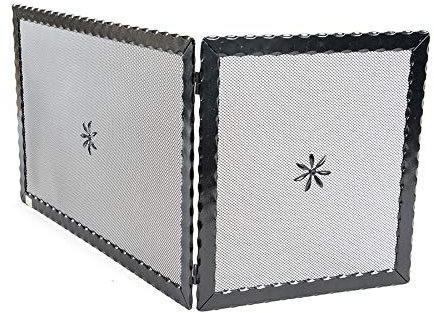 CP37- MARTELLATO- PARASCINTILLE ANG.IN FERRO BATTUTO CM 70 CRUCCOLINI