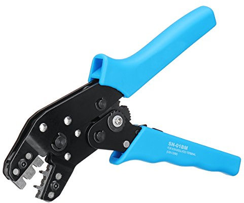 TuToy Sn-01Bm Awg28-20 Auto-Ajustable Cable De Alambre De Terminal Pinza Crimpadora Para Dupont Ph 2.0 Xh 2.54 Kf2510 Jst Molex D-Sub Terminal