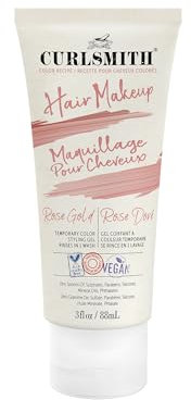 Curlsmith - Hair Makeup - Vegane temporäre Haarfarbe und Styling-Gel (Rot-goldene Farbe)