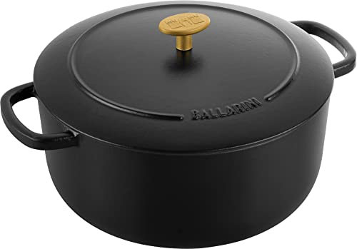 Ballarini Bellamonte Cocotte rotonda - 26 cm, nero, Ghisa
