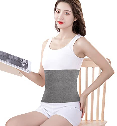 JIAHG Ganzjahre Elastisch Nierenwärmer Bauchwärmer Wärmegürtel Taillenwärmer Weiche dünn Rückenwärmer Leibwärmer Taillen Hüftwärmer Thermo Wärmegürtel Wärmeschutz für Damen Herren