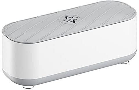 Altsuceser Limpiador ultrasónico de joyas, funciona con pilas, portátil, profesional, multifunción, limpiador ultrasónico para limpiar joyas, gafas, relojes, cabezas de afeitadora, anillos, monedas