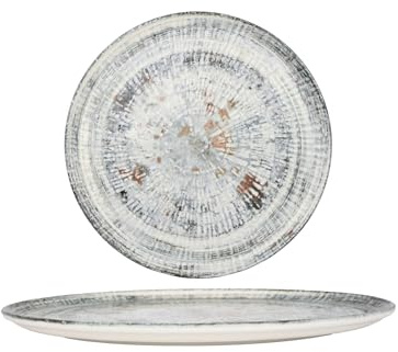 Bonna Pizza Teller - Odette - Porzellan - 32 cm - 2er Set
