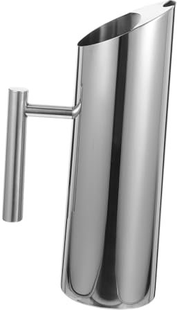 Amosfun 1 Dispenser Portatile Per Liquori Brocche Per Vino Bottiglia Dacqua Bollitore Per Vino Brocca in Acciaio Inossidabile Da 1 5 L