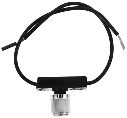 DOITOOL Rotary Dimmer Switch for Lamp Light Replacement Knob Dimmer Light Switch Knob for Home Heater Control Versatile Use in Lighting Fixtures