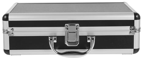 Alipis Professionelles Mikrofongehäuse und Verstellbarem Dreilagigem Schaumstoff aus Aluminiumlegierung für Tragbaren Schutz mit Hartem Abs Gehäuse bei Reisen