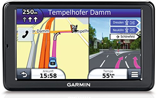 Garmin nüvi 2595 LMT Navigationsgerät (12,7 cm (5,0 Zoll) Display, 3D Traffic, Gesamteuropa, Lifetime Map Update, Bluetooth, Sprachsteuerung)