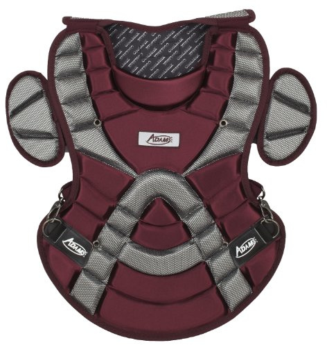 Adams ACP-116 Young Adult Chest Protector-No Tail (16-Inch, Maroon)