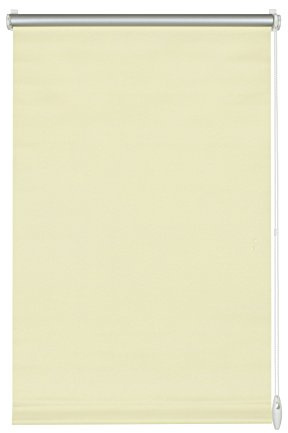 Gardinia EASYFIX Thermo-Rollo mit Thermo-Rückseite zum Klemmen oder Kleben, Höchste Lichtreflektion, Energiesparend, Lichtundurchlässig, Alle Montage-Teile inklusive, Natur, 60 x 150 cm (BxH), 12585