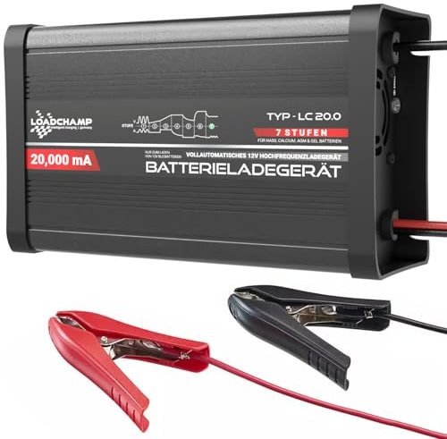 Ladegerät 12V 20A Blei AGM Gel Batterie Solarbatterie Ladegerät Auto Solar