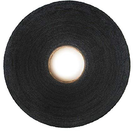 NO.9900 Single-Side Fabric Fusible Tape Straight Grained, Perfect for Tailoring, 12mmW, Appx 150meters Offer! (Black)