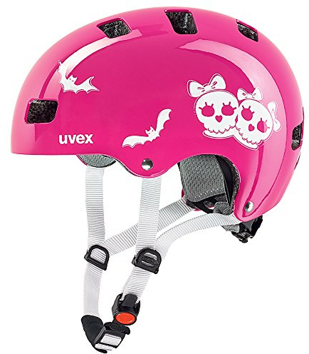 Uvex Barn kid 3 cykelhjälm, rosa (läskig rosa), 55–58 cm
