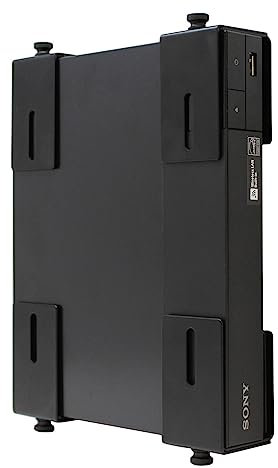 HumanCentric Adjustable Device Wall Mount Compatible With DVD Players, Cable Boxes, Receivers, Set Top Box and Other A/V Equipment