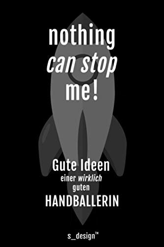 Notizbuch für Handballer / Handballerin: Originelle Geschenk-Idee [120 Seiten liniertes blanko Papier]