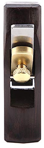 Mini pialla a mano, pialla per la lavorazione del legno, pialla ad arco in ebano, pialla per rasatura, lama per pialla, strumenti per falegnameria