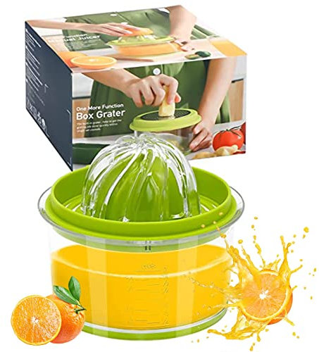 Lot de 2 presse-agrumes uniques - Presse-agrumes, citron, citron vert, orange avec alésoir de qualité alimentaire, presse-agrumes manuel en acier inoxydable 430 robuste