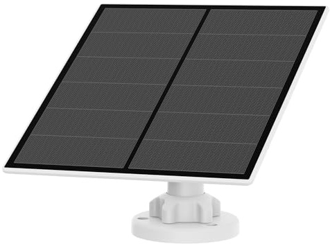 Isiwi Panneau solaire SOLAR3 USB Type-C pour Caméras à Batterie et Produits avec Port USB Type-C - Compatible avec Isiwi REDI, REDI+, FRI+, FLAI+ - Modèle ISW-PLS3