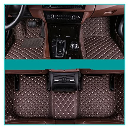 rgsdg Alfombrillas De Coche para R&enault para Ciudad para K-ZE 2019 Almohadillas De Pie Personalizadas Cubierta Alfombra Automóvil Interior (Color : 3)