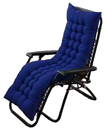 Auflagen Für Gartenliegen, Liegestuhl Auflage 170/125*53CM Anti-Rutsch Kissen Liegenauflage, Garten Liege Stuhl Polster, Tragbare Innenhof Gepolstertes Bett Relax-Liegestuhl Für Reisen,Urlaub(Color:2F