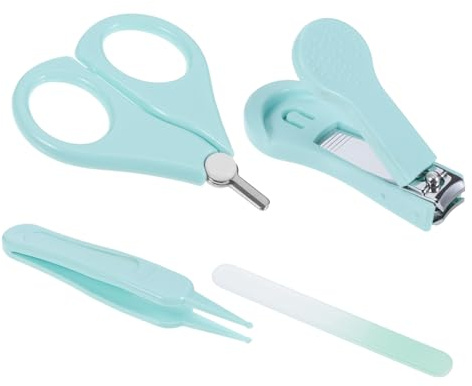 IWOWHERO Nagelknipser Mit Nagelknipser Für Neugeborene Nagelentferner Clips Maniküre Nagelpflege Klein Und Leicht Mit Ergonomischem Griff Für Junge Mädchen Und Kleinkinder