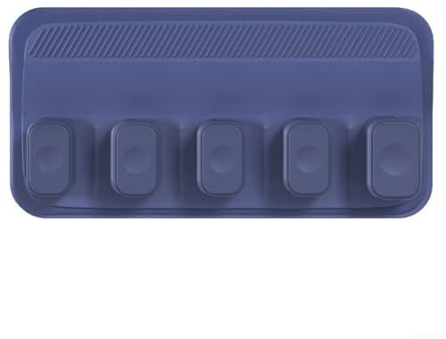 Magnetischer Kabelhalter, mit 5 Clips, für Holz, Marmor, Metall und Glas, zum Laden und Audio, 80 x 40 mm