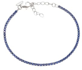 Louis Ciocchetti dal 1887 Pulsera de Tenis de Acero Inoxidable con Zircones 5A, Joyería Elegante para Mujer y Hombre, Tamaño Ajustable 16 + 4 cm, Hipoalergénica, 2mm, Acero aleado
