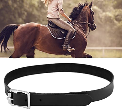 Tyenaza Spalline, Cinturini per Speroni in Pelle in Metallo Regolabile a Mano, Cinghia per Sperone per Cavalli Cinghia per Sperone Equestre in Vera, Cinghie di Stivale da Cowboy