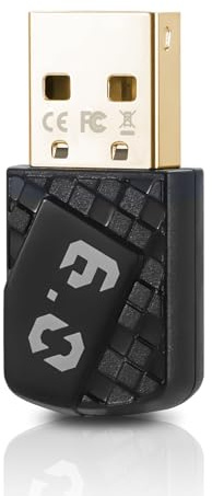 Adaptador Bluetooth USB 6.0 para PC, BLE y EDR, Bluetooth Stick Plug & Play para Windows 11/10/8.1, conexión inalámbrica para ratón, teclado y auriculares