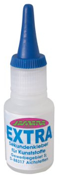 JAMARA 230406 230406-Sekundenkleber EXTRA für Kunststoffe 20 ml