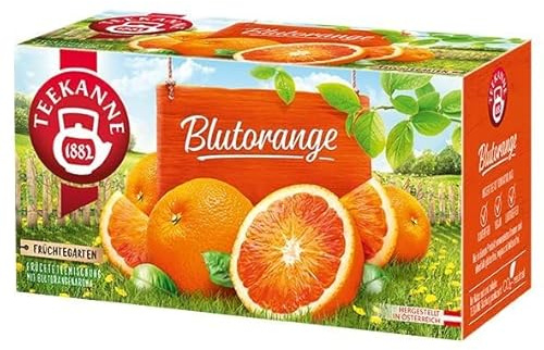 Teekanne Österreich Früchtegarten Blutorange, 20 Teebeutel, 60 g
