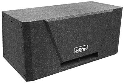 AXTON ATB216 – Bandpass-Subwoofer, Bassbox mit 2 x 16 cm Treibern, 250 W | Leistungsstarke Bandpass.Basskiste, Gehäuse mit zwei 16-cm-Basstreibern, für Auto, LKW & Reisemobil