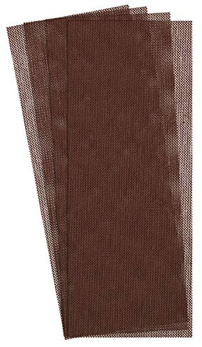 Klingspor 337890 - Grille de Ponçage pour Peinture, Gelcoats, Plâtre, Murs en Plâtre, Matériaux Composites, Bois - VP|AN400|GI|120|S|80X133- Contenu: 50 Pièces