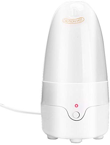 Sonew Menstruationstassen Sterilisator, 3 Minütige Dampfsterilisation Maschine, schnelle Hochtemperatur Desinfektionsmaschine für Frauen Reisen(EU)